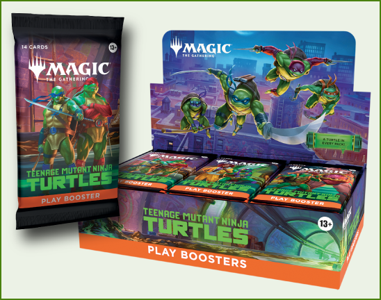 Magic: The Gathering | Teenage Mutant Ninja Turtles - Play Booster Box | 30 Packs